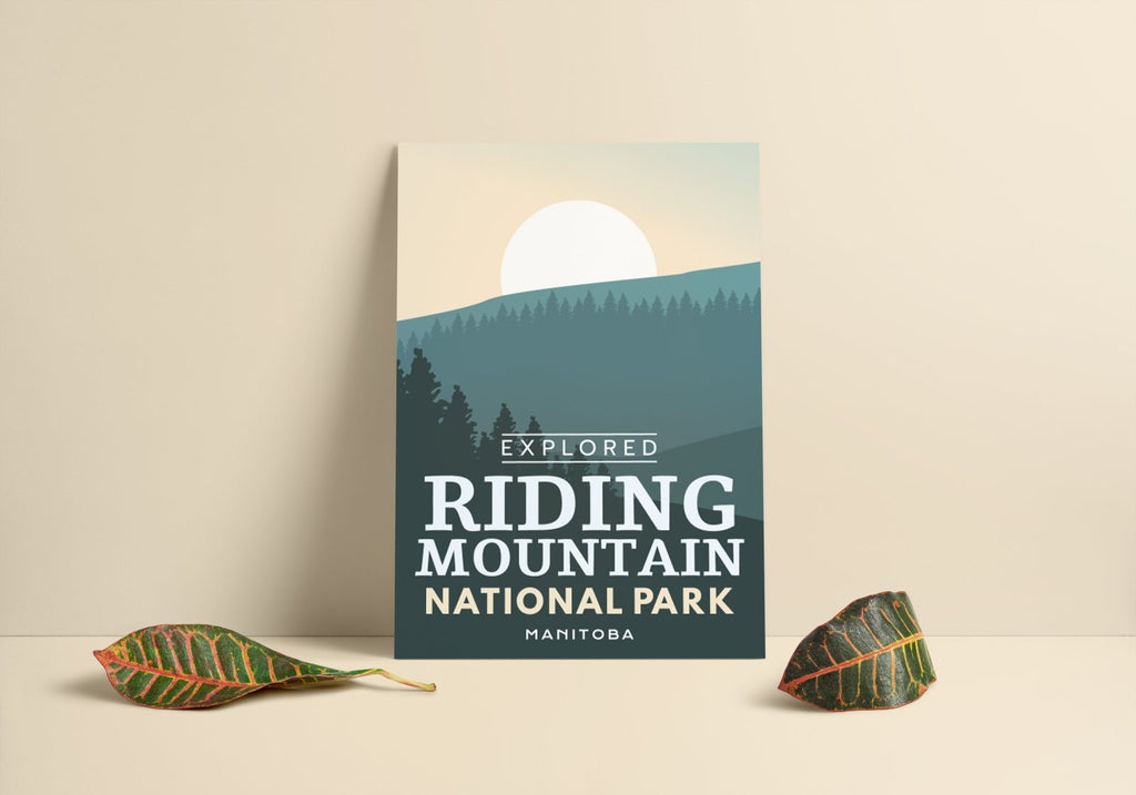 Riding Mountain National Park 'Explored' Poster