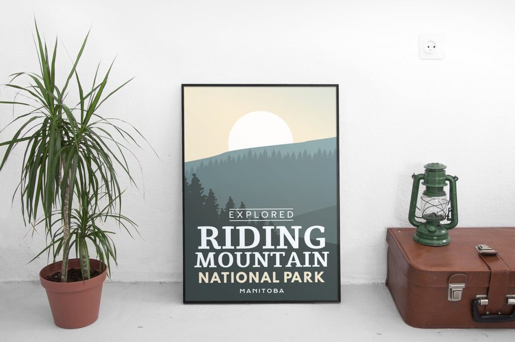 Riding Mountain National Park 'Explored' Poster