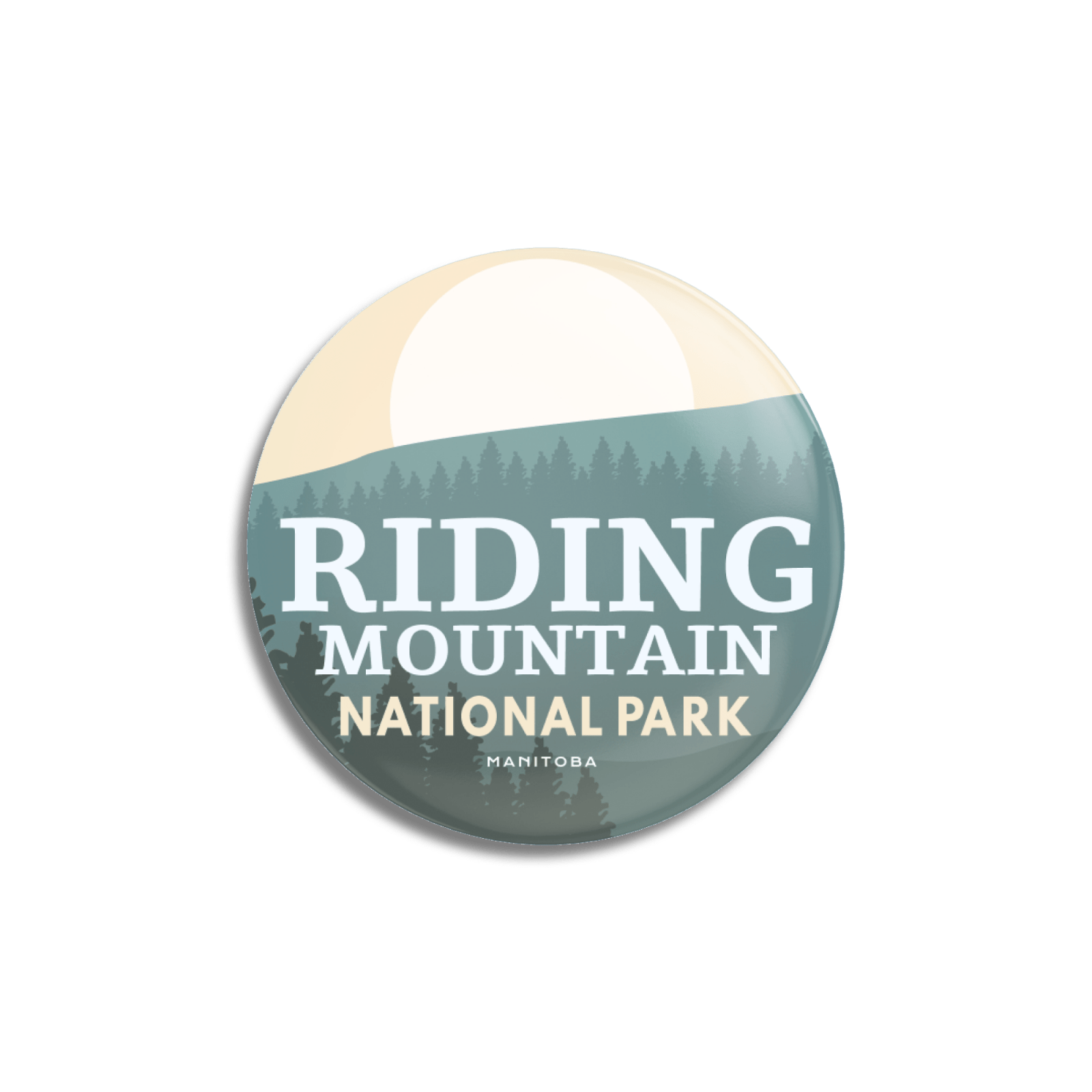Riding Mountain National Park of Canada Pinback Button