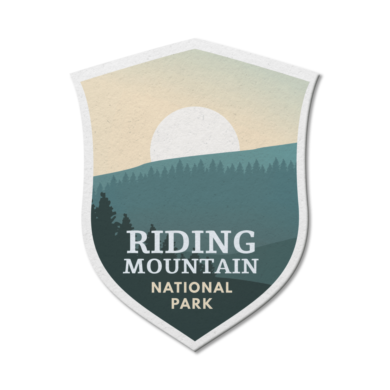 Riding Mountain National Park of Canada Waterproof Vinyl Sticker