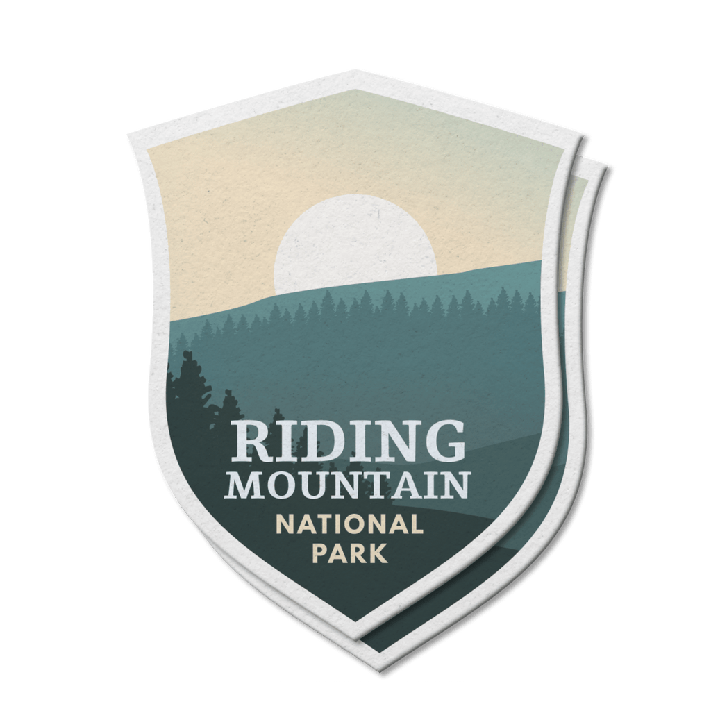 Riding Mountain National Park of Canada Waterproof Vinyl Sticker