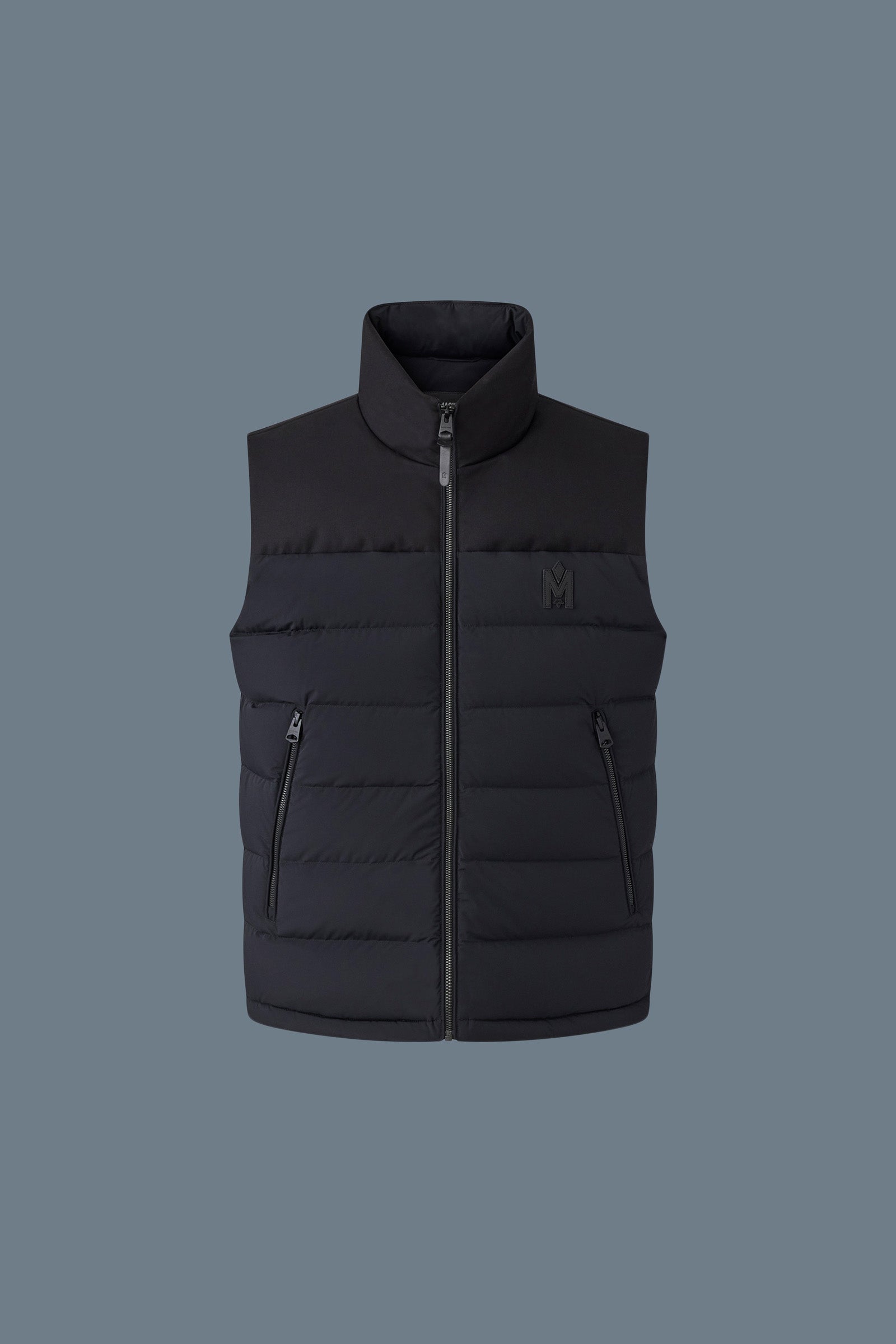 BOBBIE Agile-360 stretch light down vest with stand collar