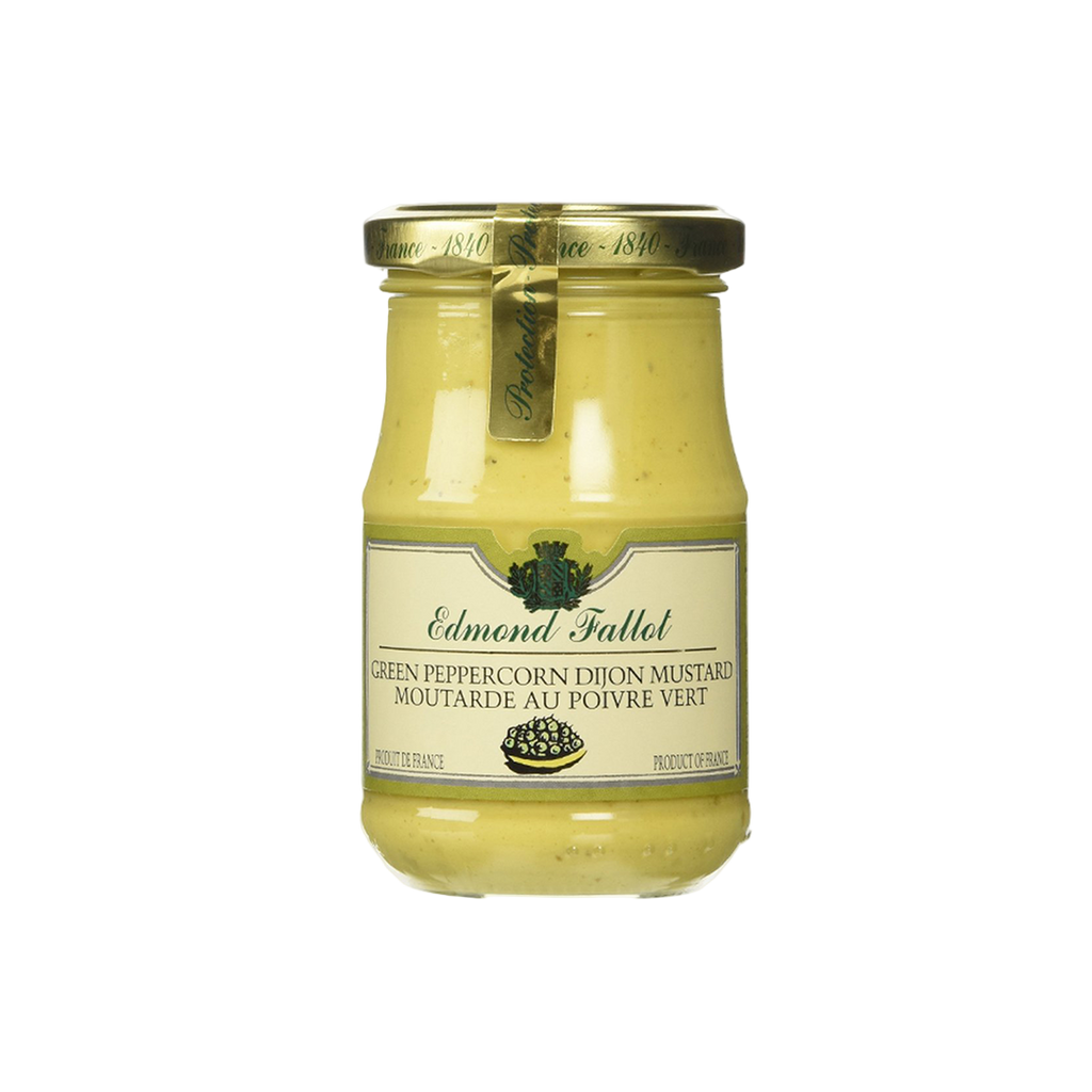 Edmond fallot-Moutarde de dijon au Poivre vert (Dijon Mustard with Green Peppercorn) 210 ml