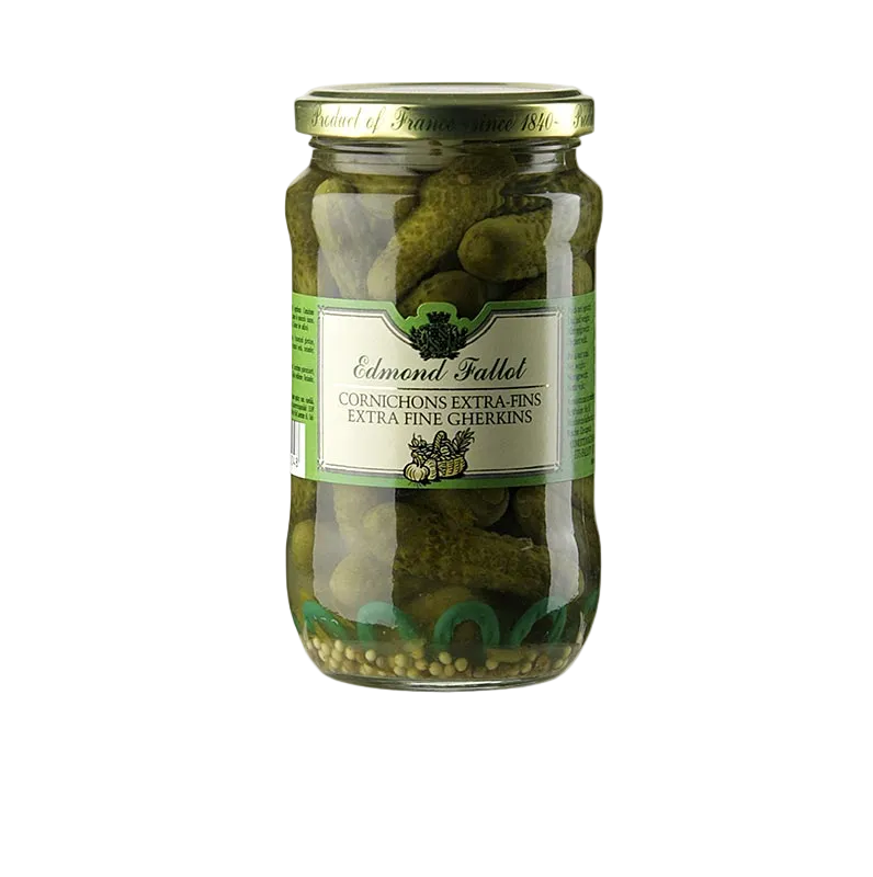 Edmond Fallot — Extra Fine Gherkins with Tarragon