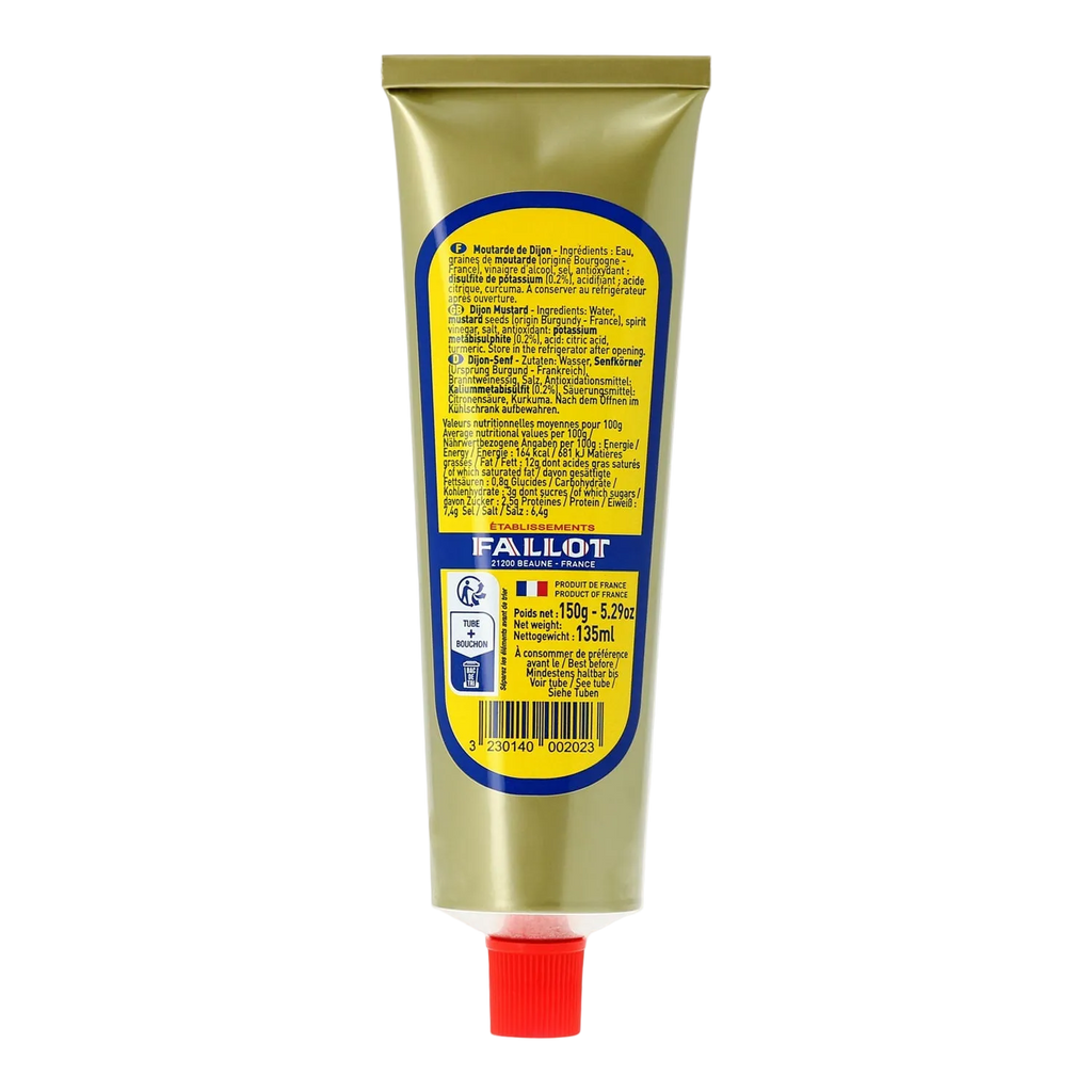 Authentic Dijon Mustard Tube 150g