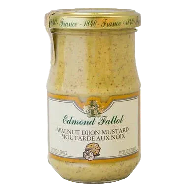 Edmond Fallot-Moutarde de Dijon au noix 210 ml