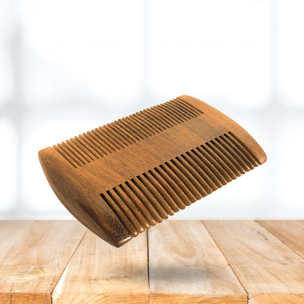 Ensemble de soin de la barbe pour débutants (3 pièces : huile, baume et peigne) | Kit complet d'entretien de la barbe | Fabriqué à la main au Canada