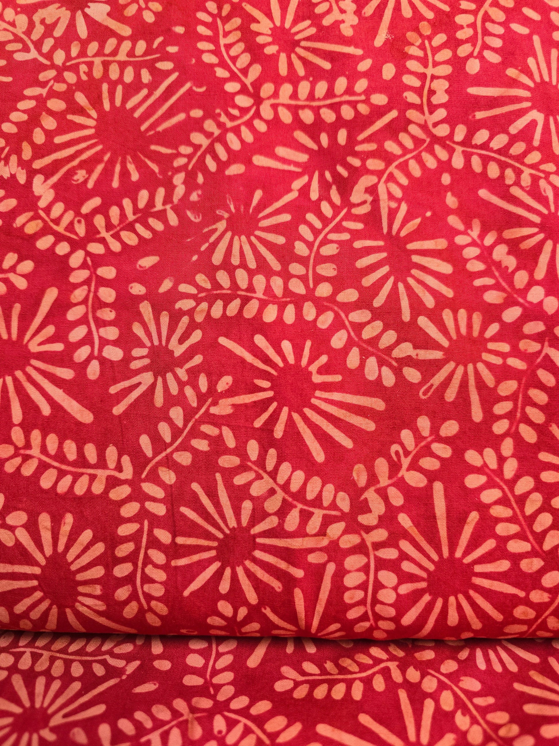Batik bavarois - Fougère rose - JH23A8-PF