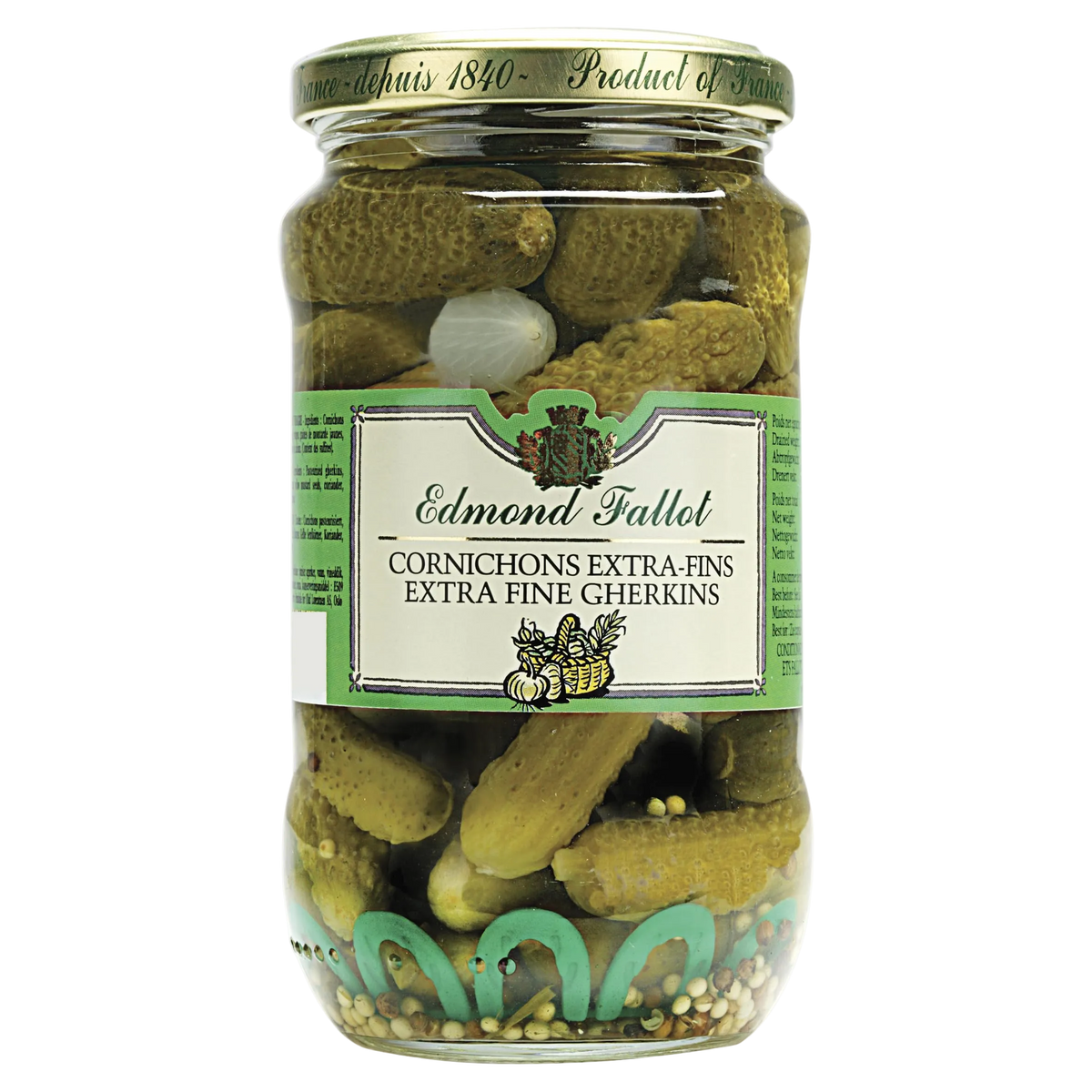 Edmond Fallot — Extra Fine Gherkins with Tarragon