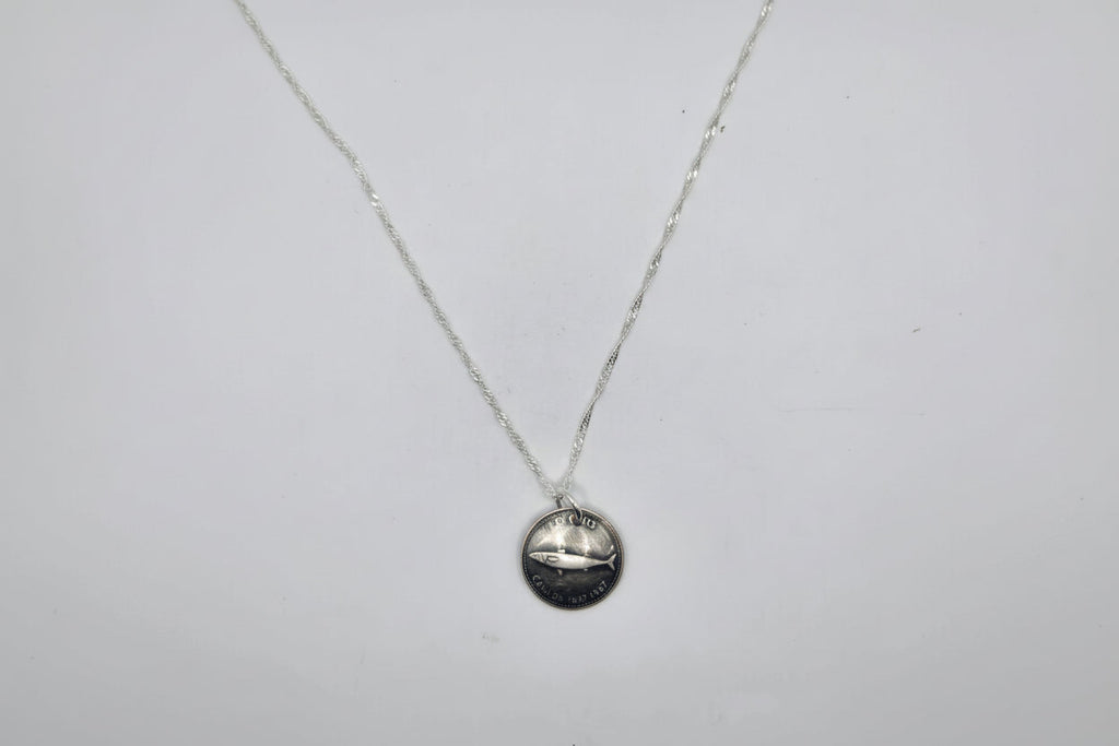The Silver Fin Necklace