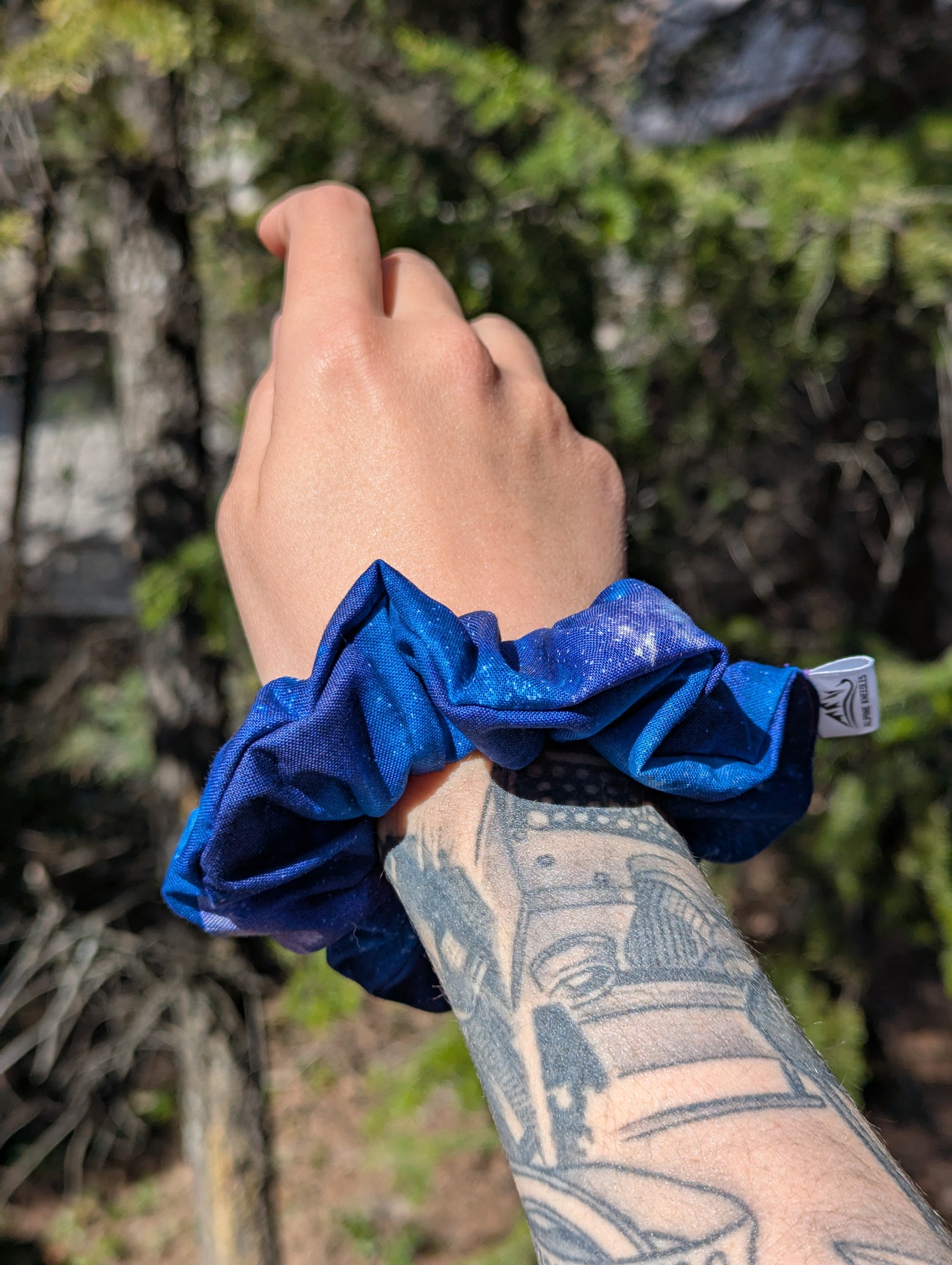 Milky Way - Maple Cotton Scrunchie