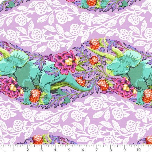 Tula Pink - Brume Roar! Trifecta PWTP223-MIST