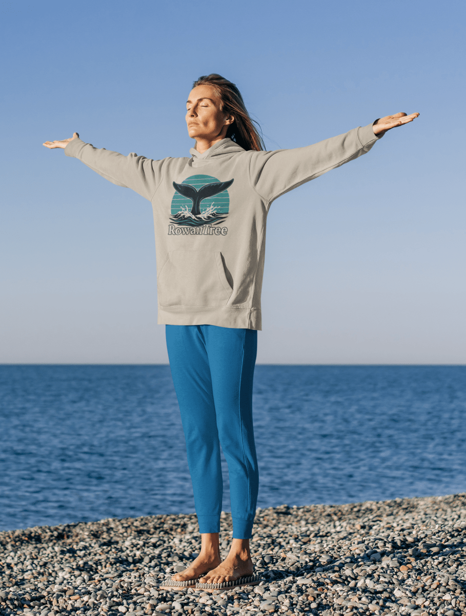 RowanTree Whale Song Pullover Hoodie