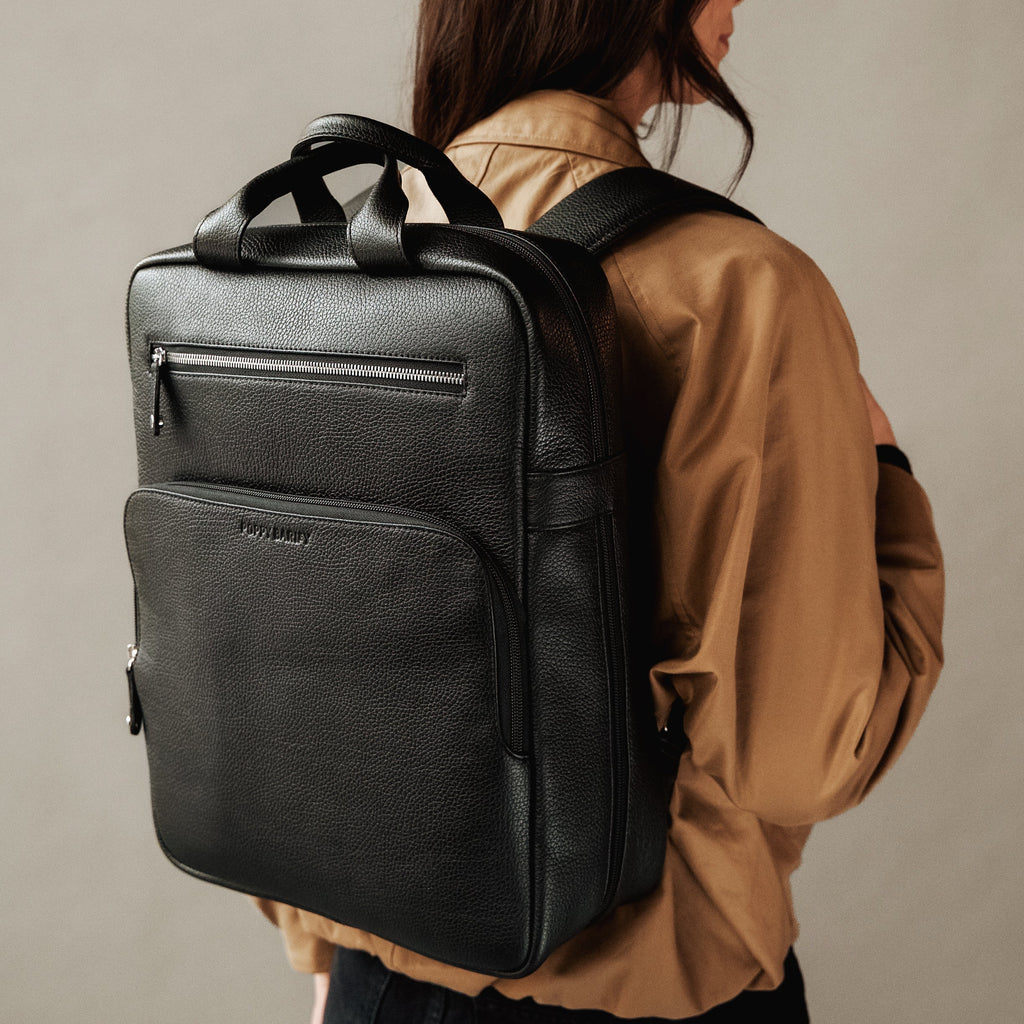 The Refined Backpack Black
