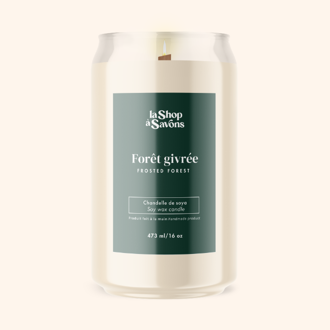 16 oz Soy Candle - Frosted Forest