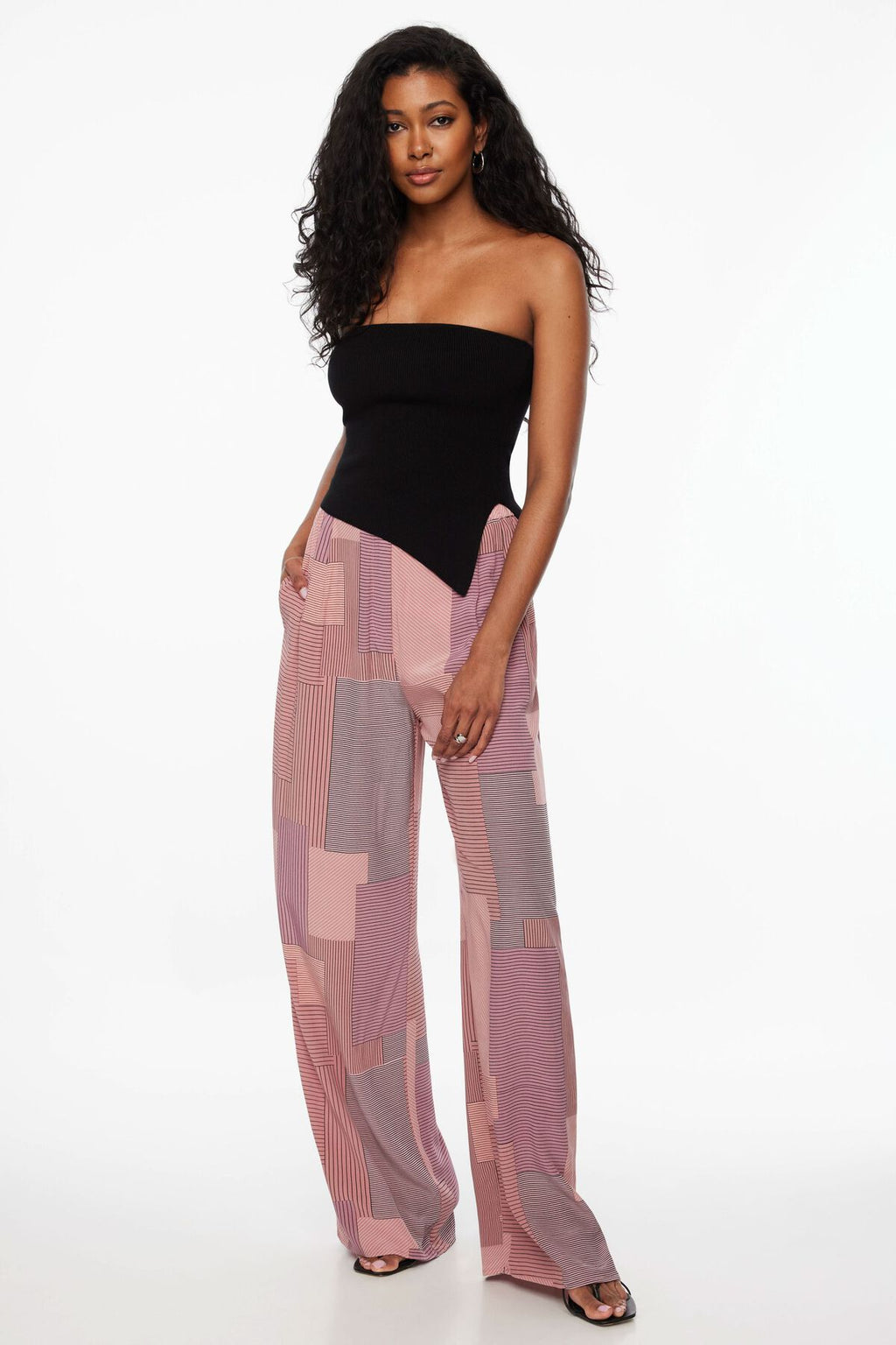 Pantalon large Anika