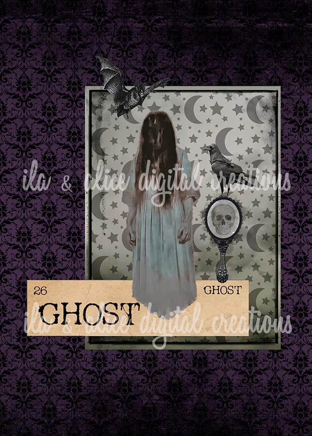 Cartes postales sombres et effrayantes