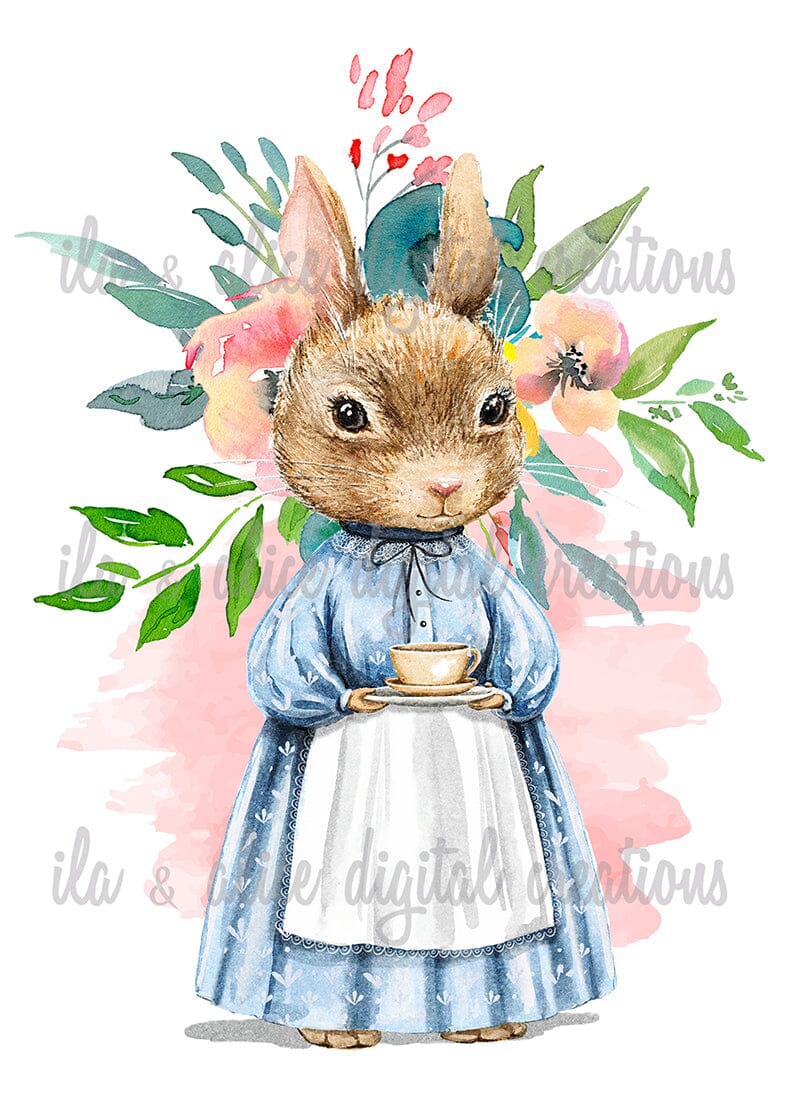 Cartes postales d'animaux de campagne mignons