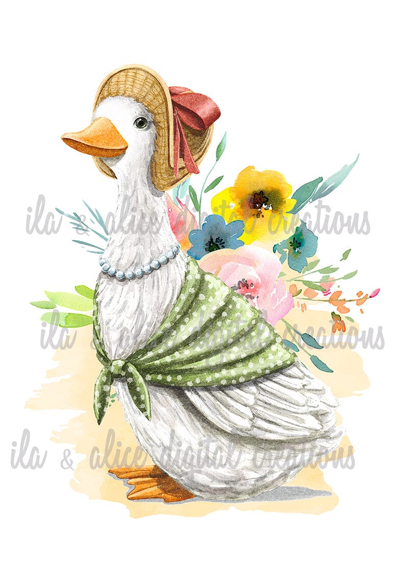 Cartes postales d'animaux de campagne mignons