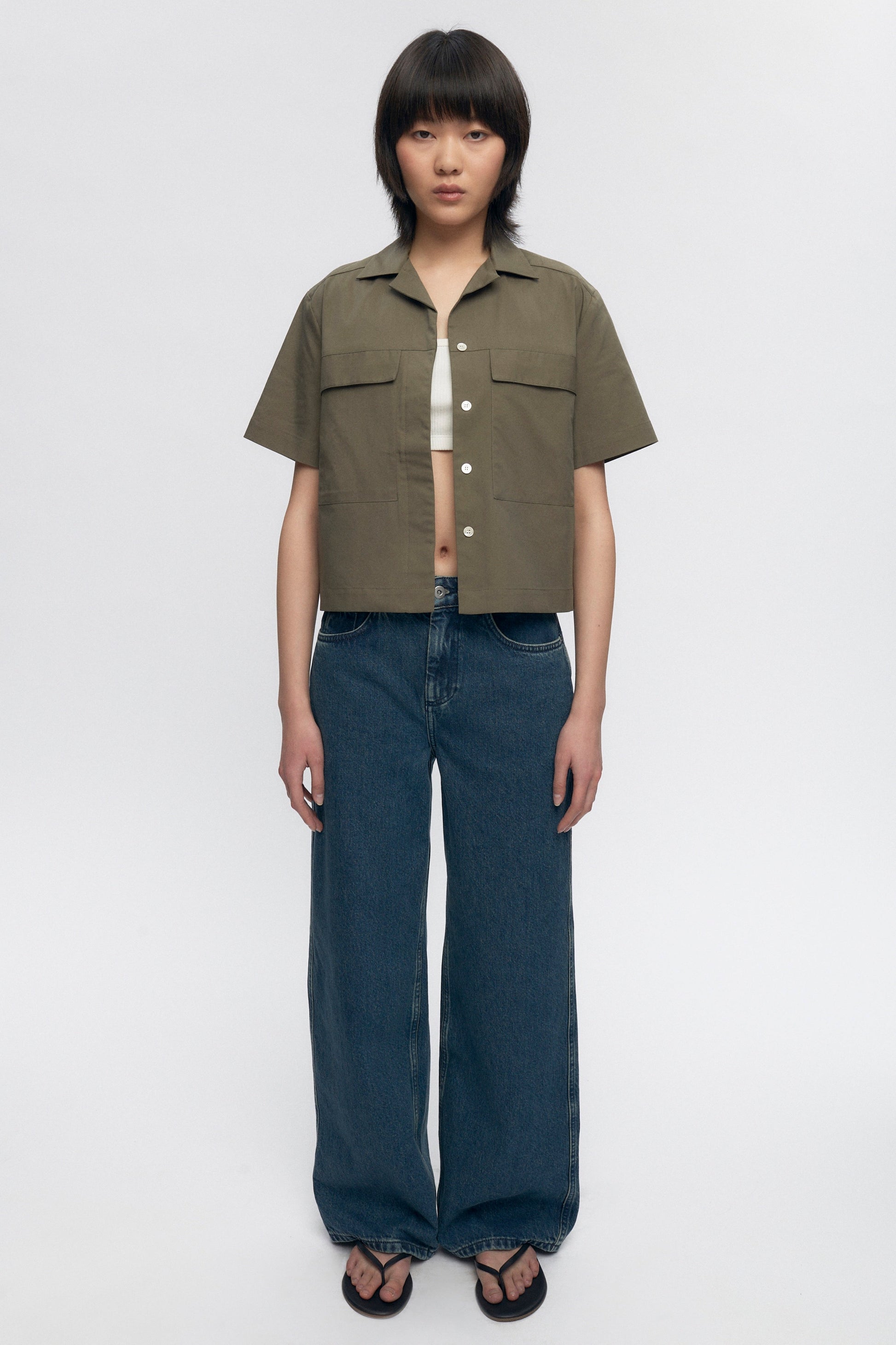 Chemise utilitaire pour femme