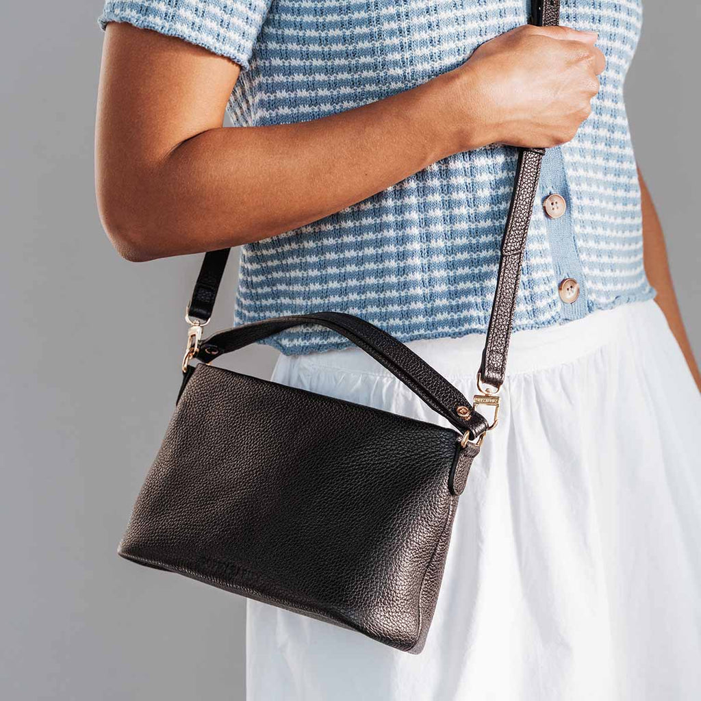 The Via Monte Bag Black