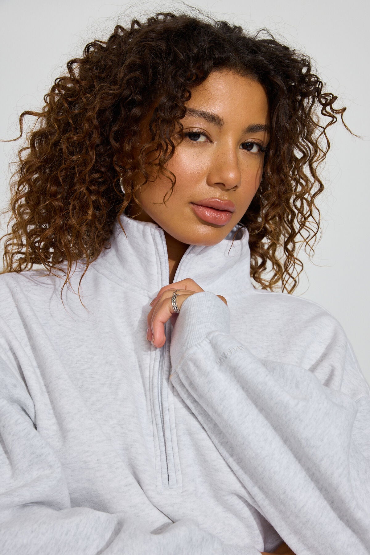 Sweat-shirt UltraFleece demi-zip