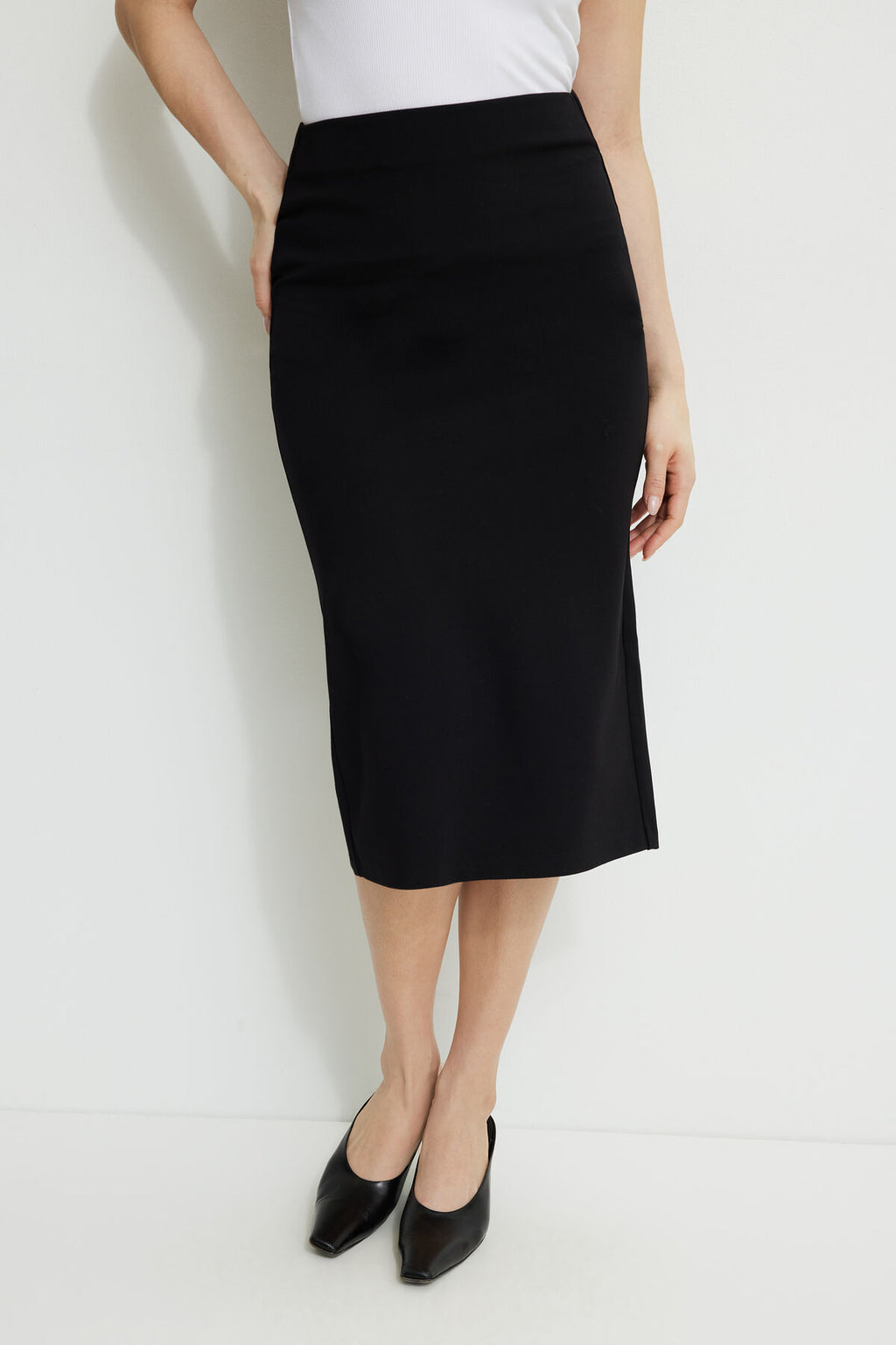 Ponte Midi Skirt
