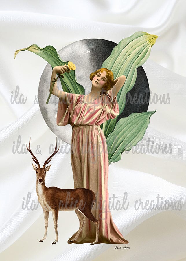 Moon Goddess Postcards