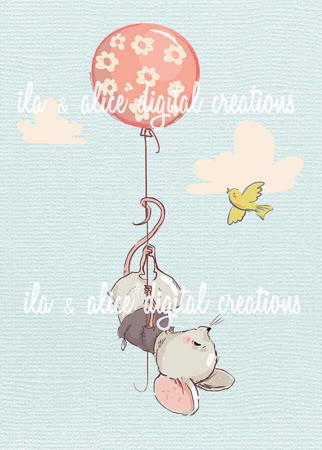 Playful Mice Postcards