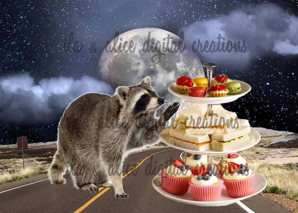 Sci-fi Collage Art Postcards