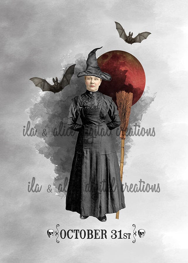 Night of the Witch Postcards
