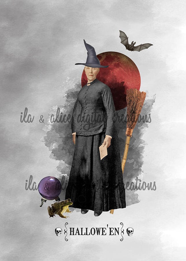 Night of the Witch Postcards