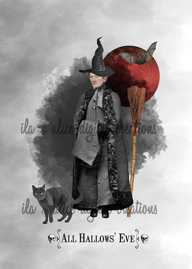 Night of the Witch Postcards