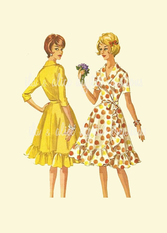 Vintage Fashion Postcards