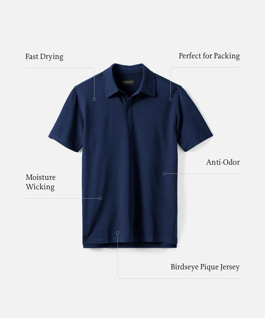 Men's Merino Polo
