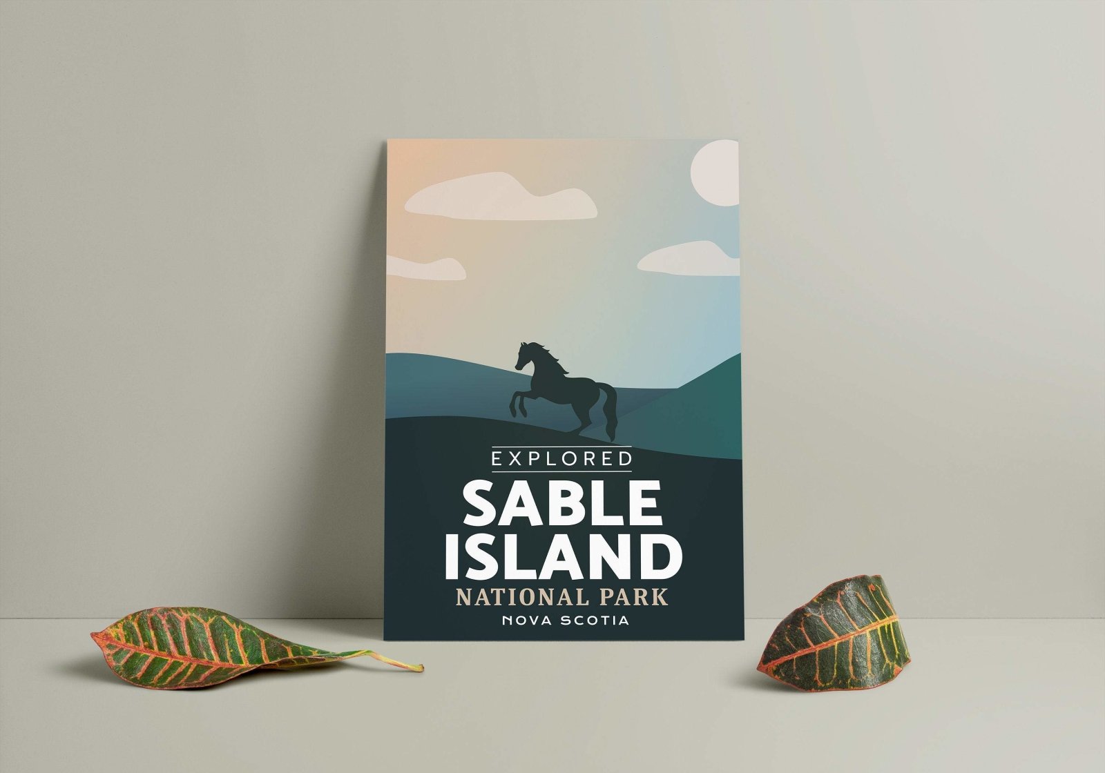 Sable Island National Park 'Explored' Poster