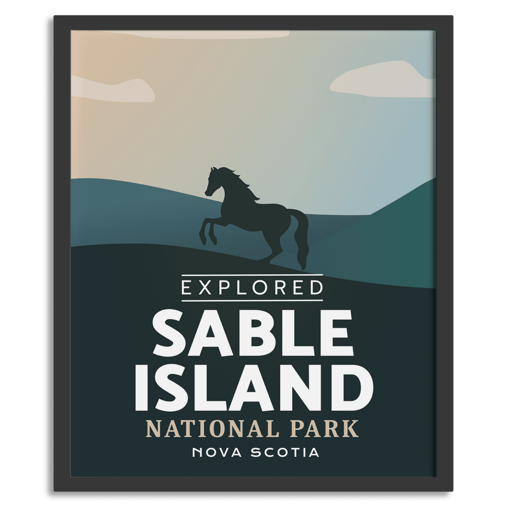 Sable Island National Park 'Explored' Poster