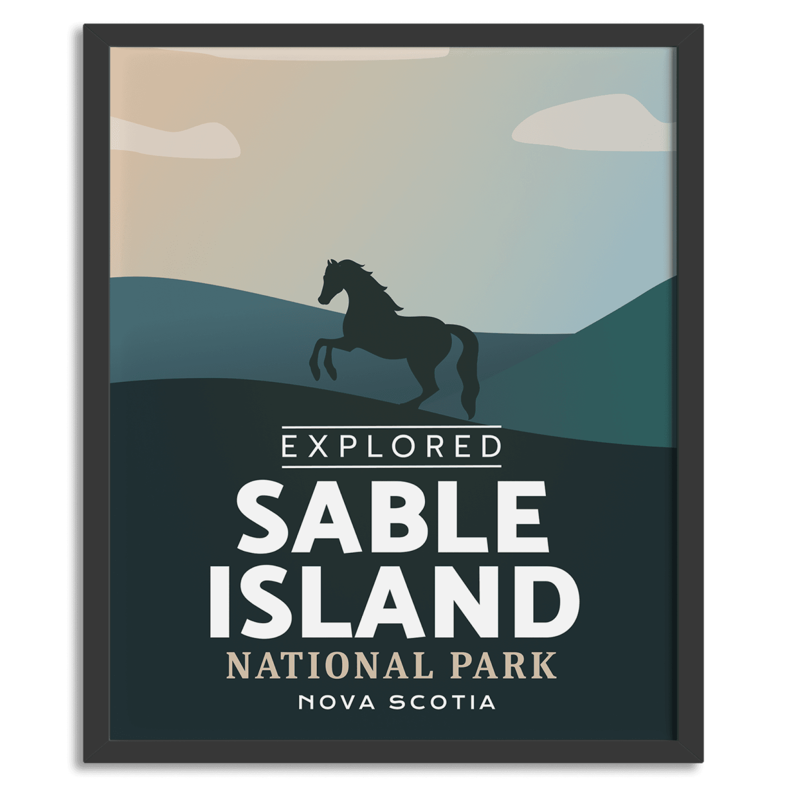Sable Island National Park 'Explored' Poster