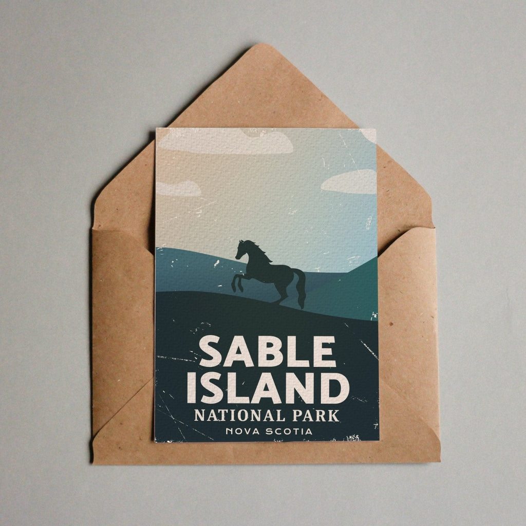 Sable Island National Park of Canada Postcard