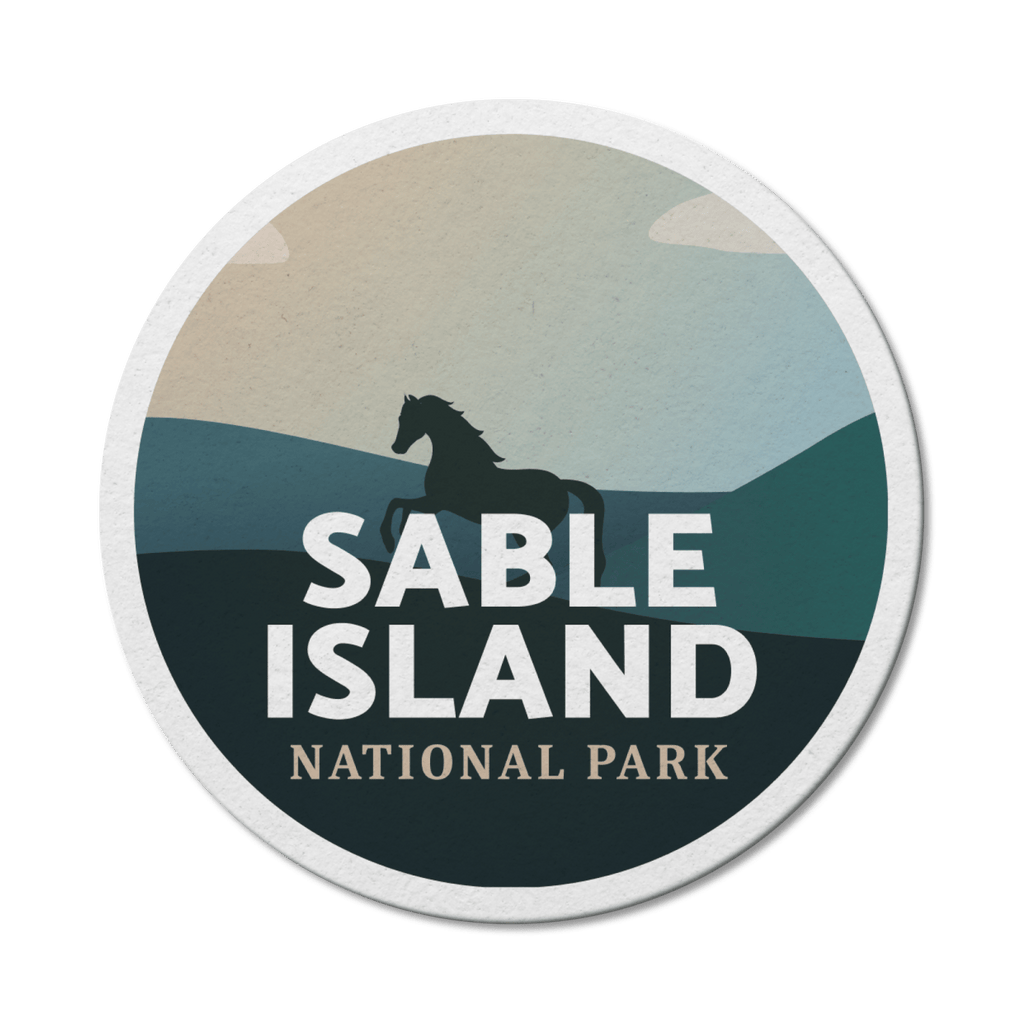 Sable Island National Park of Canada Waterproof Vinyl Sticker