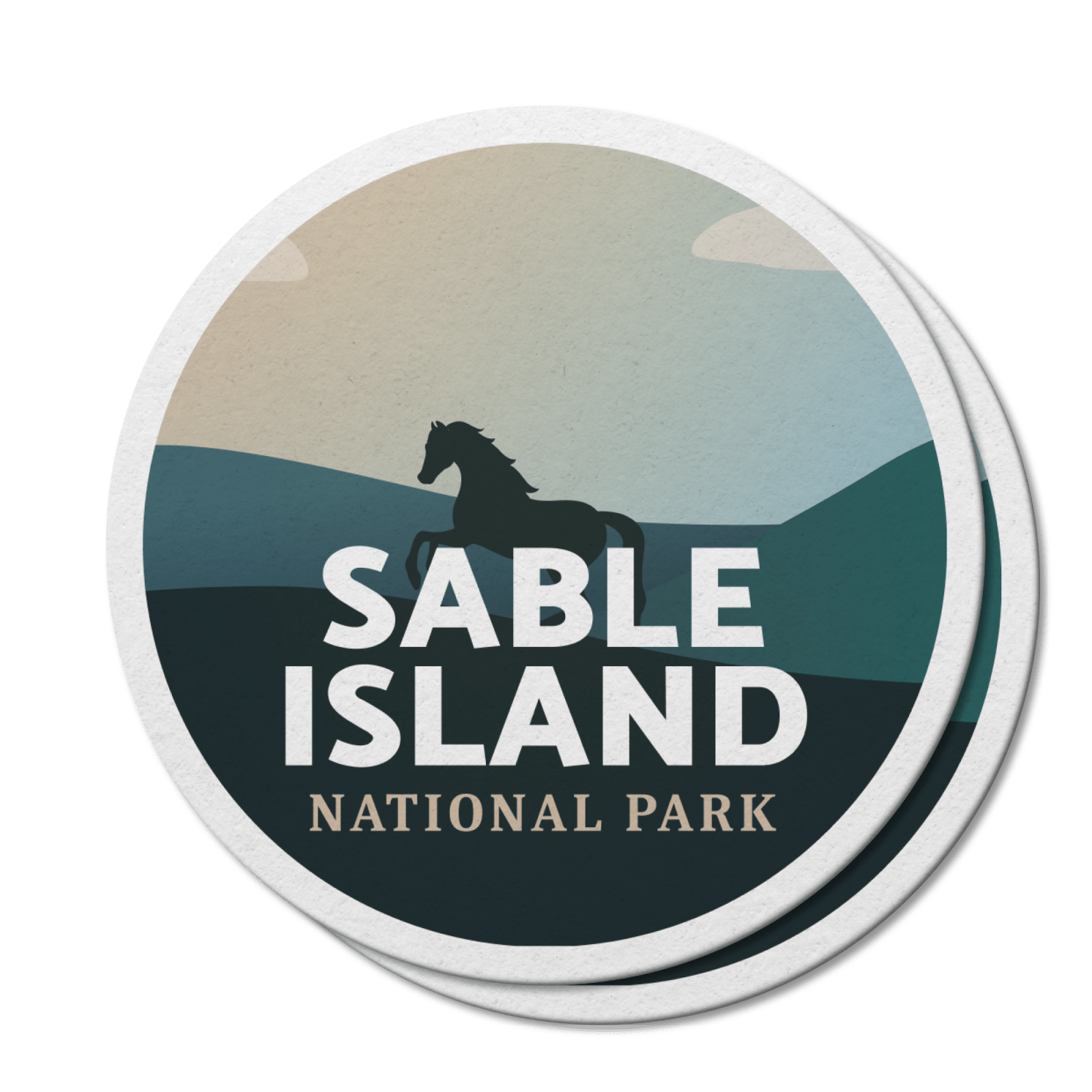 Sable Island National Park of Canada Waterproof Vinyl Sticker