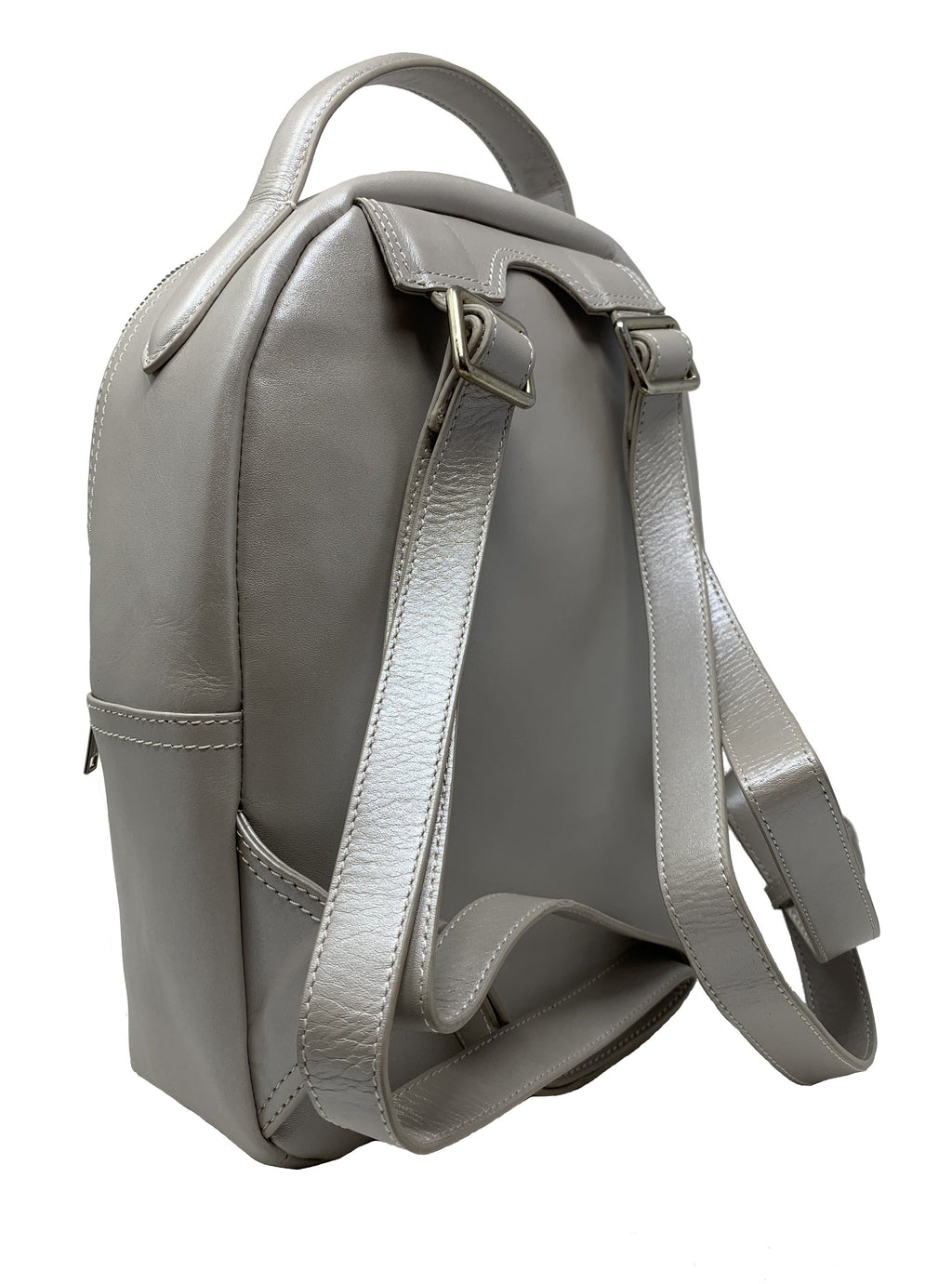 Genuine Leather Beaded Backpack, Eve