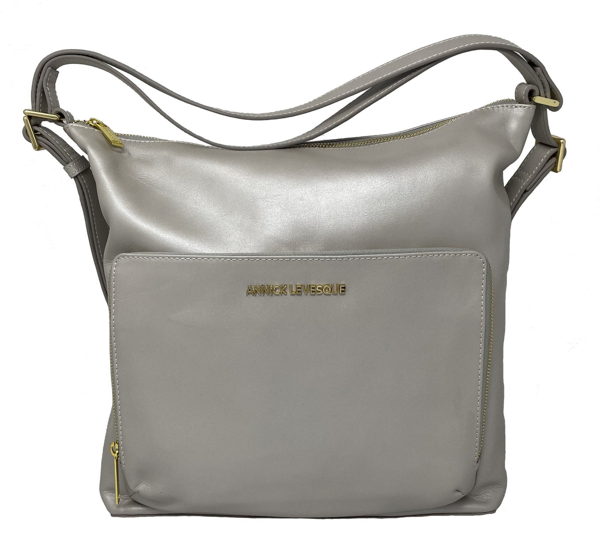 Transformable Beaded Leather Handbag, Alexandra