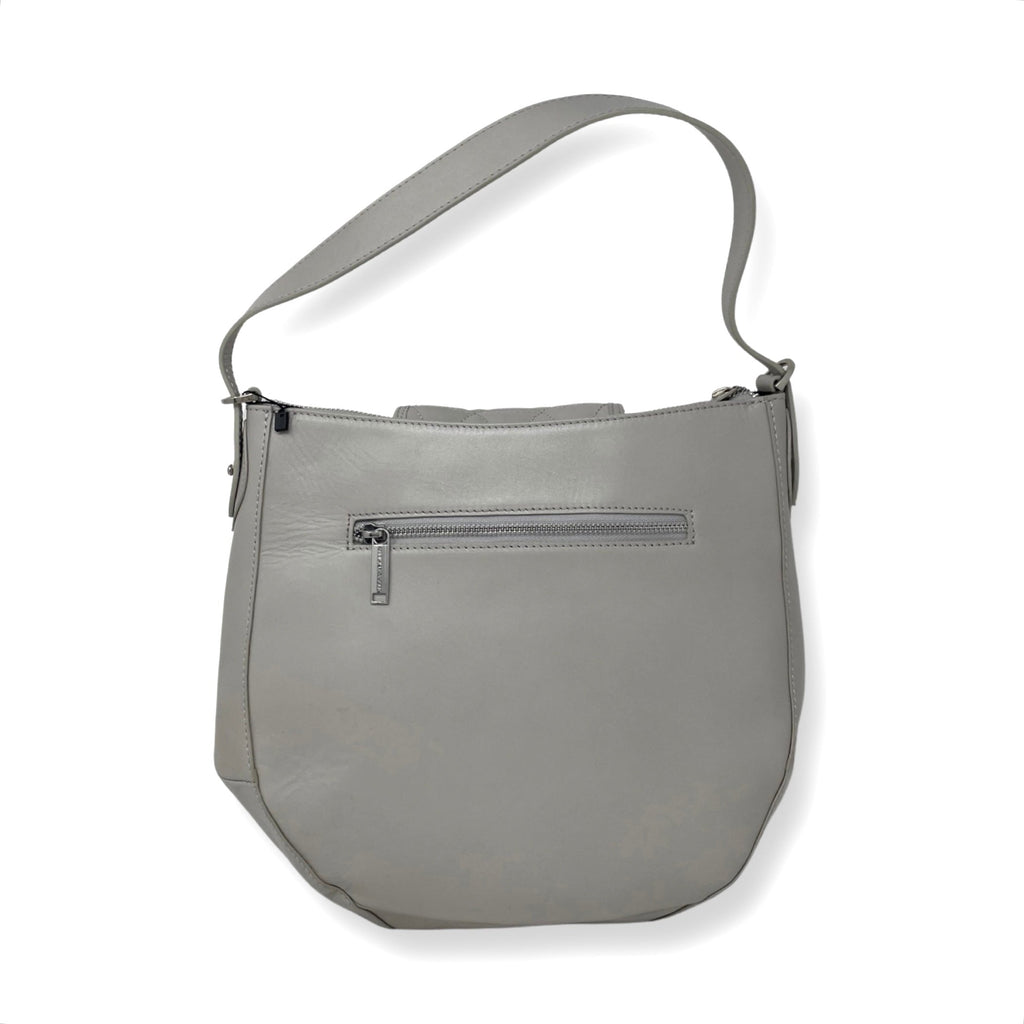Beaded Leather Handbag, 2-in-1, Isabelle