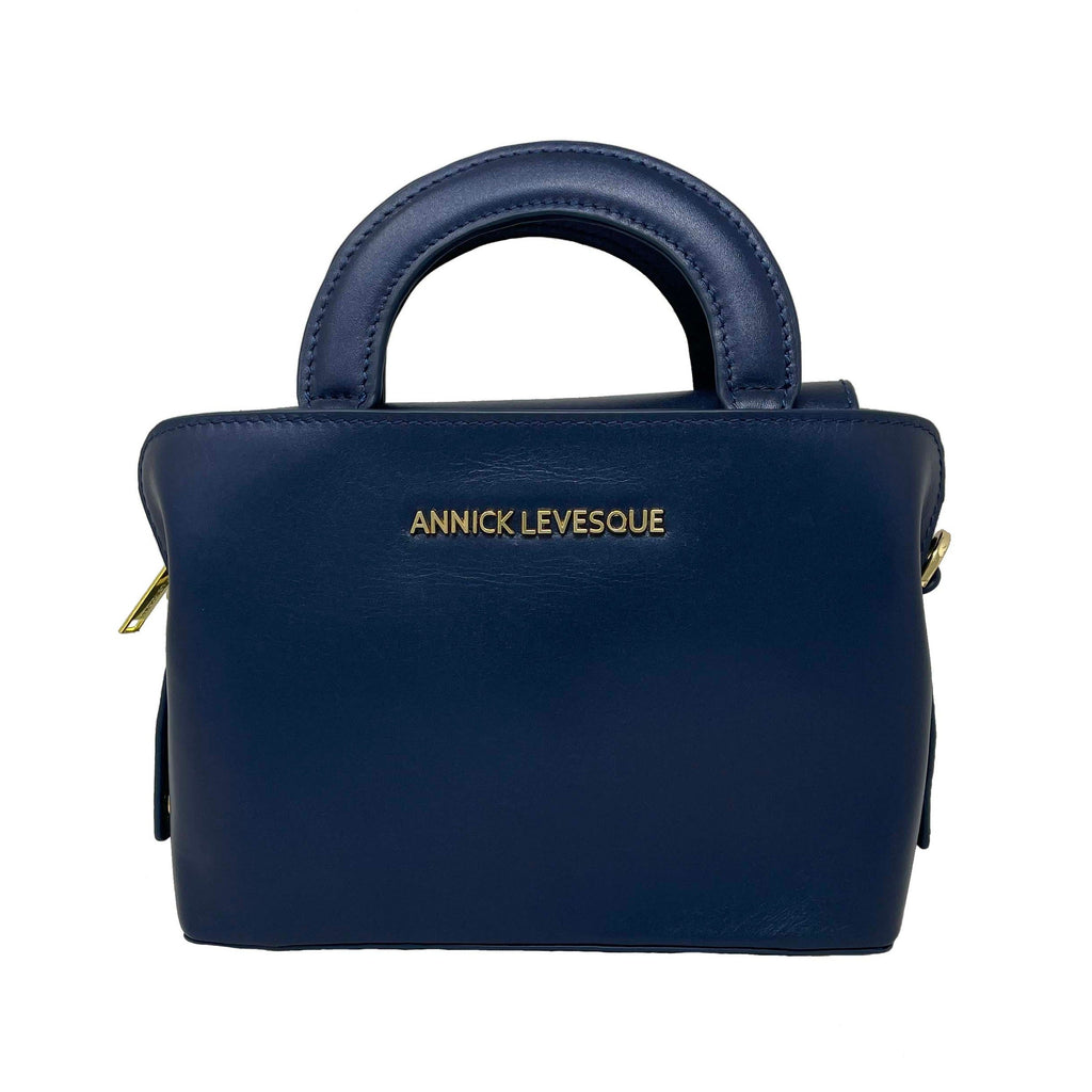 Two-in-One Handbag, Navy Blue | Clarence - PREORDER