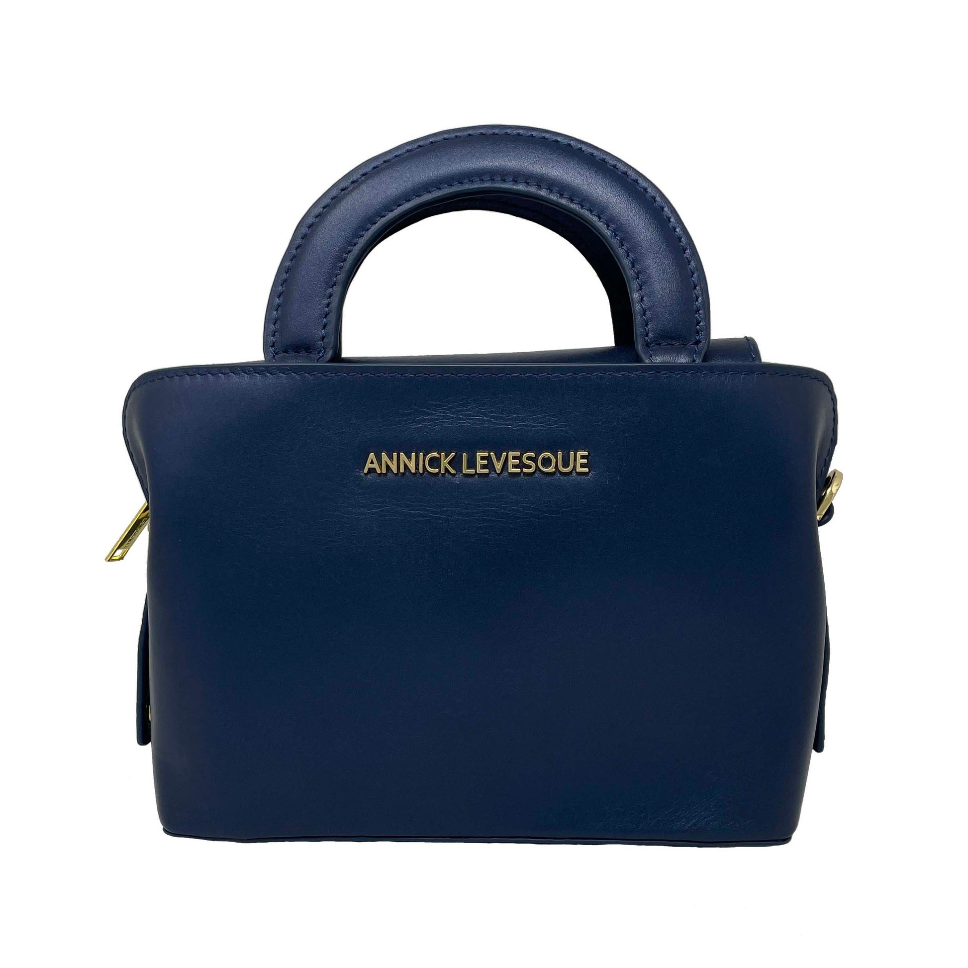 Two-in-One Handbag, Navy Blue | Clarence - PREORDER