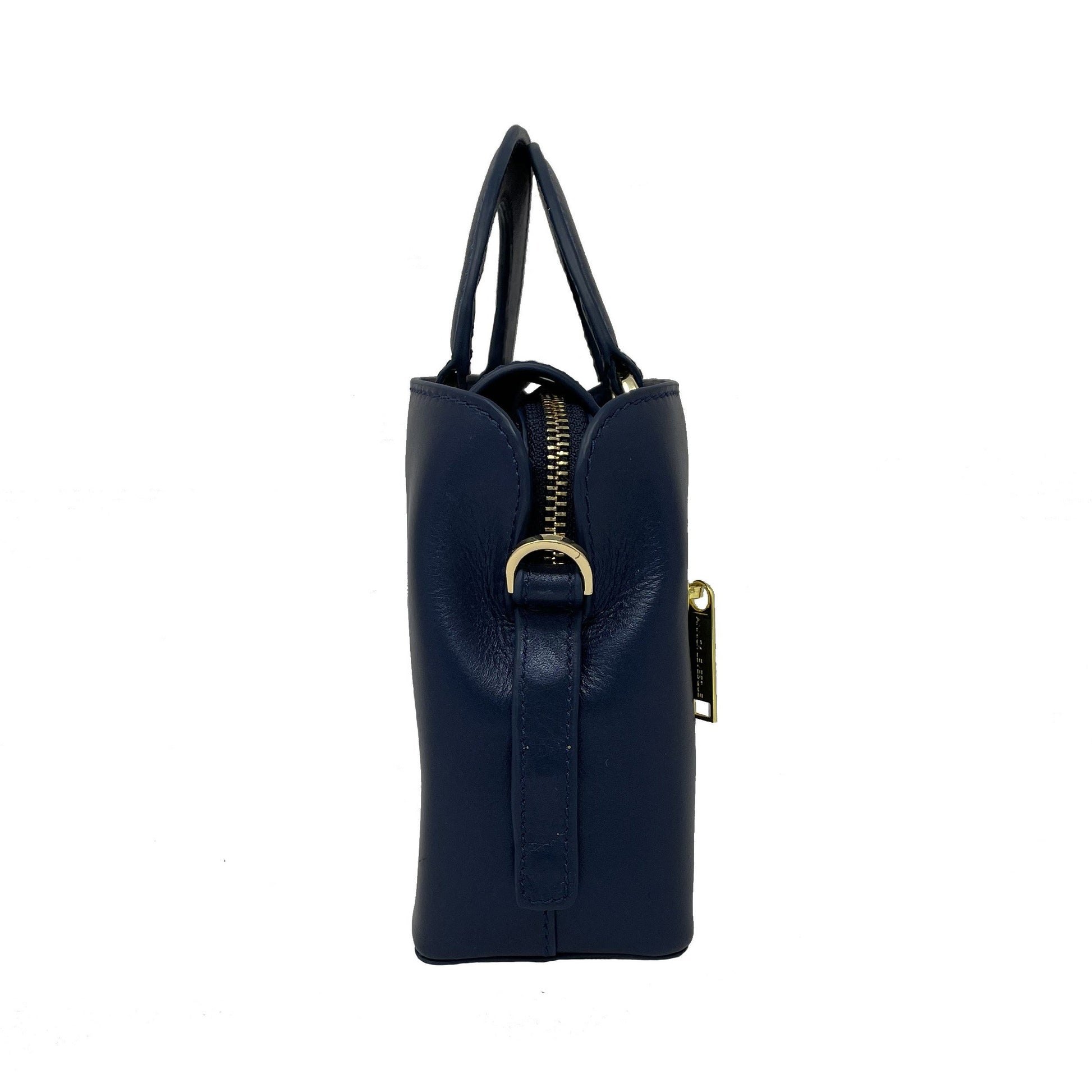 Two-in-One Handbag, Navy Blue | Clarence - PREORDER