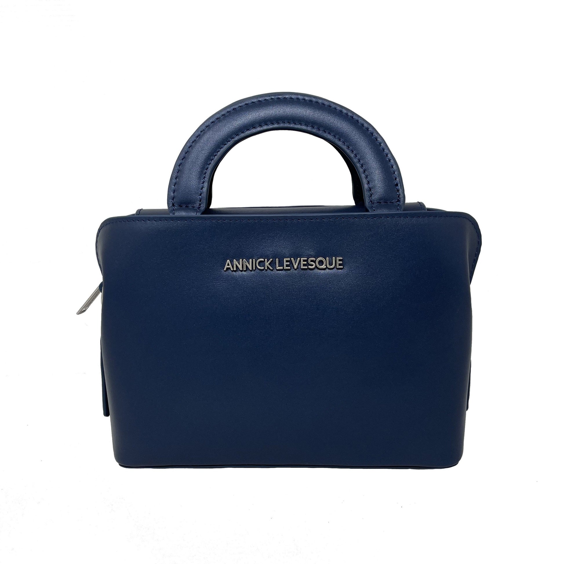 Two-in-One Handbag, Navy Blue | Clarence - PREORDER