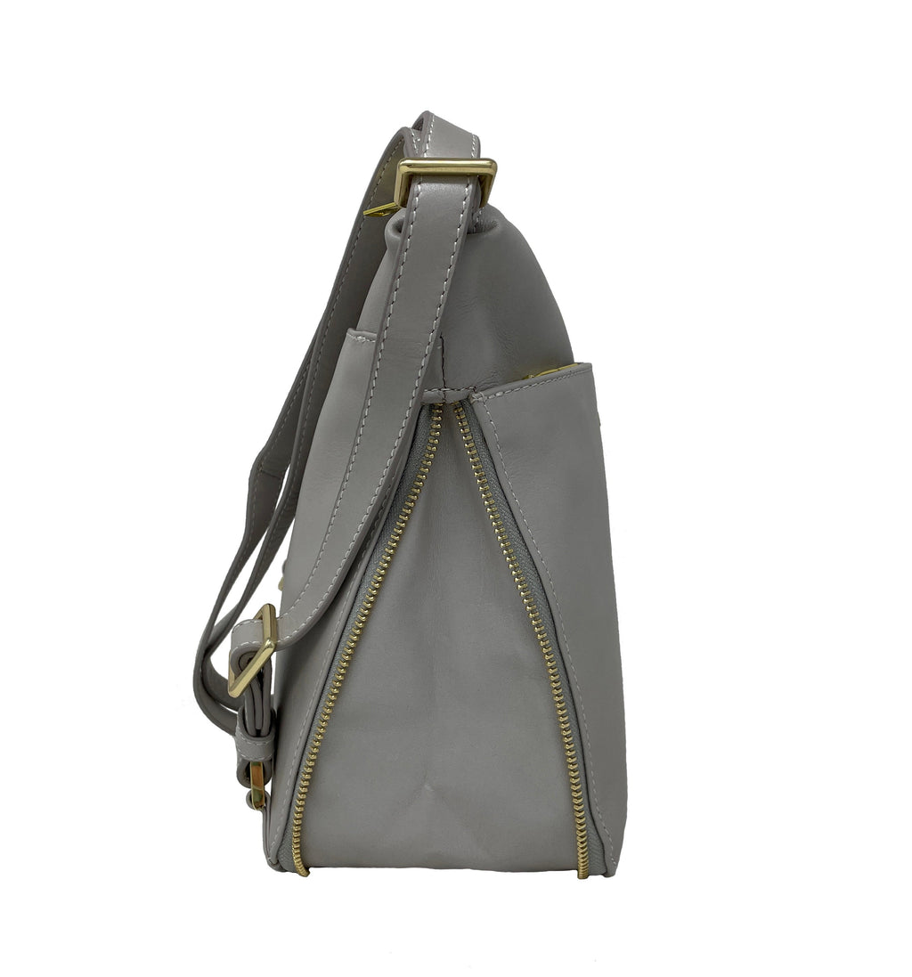 Transformable Pearl Leather Handbag | Josée