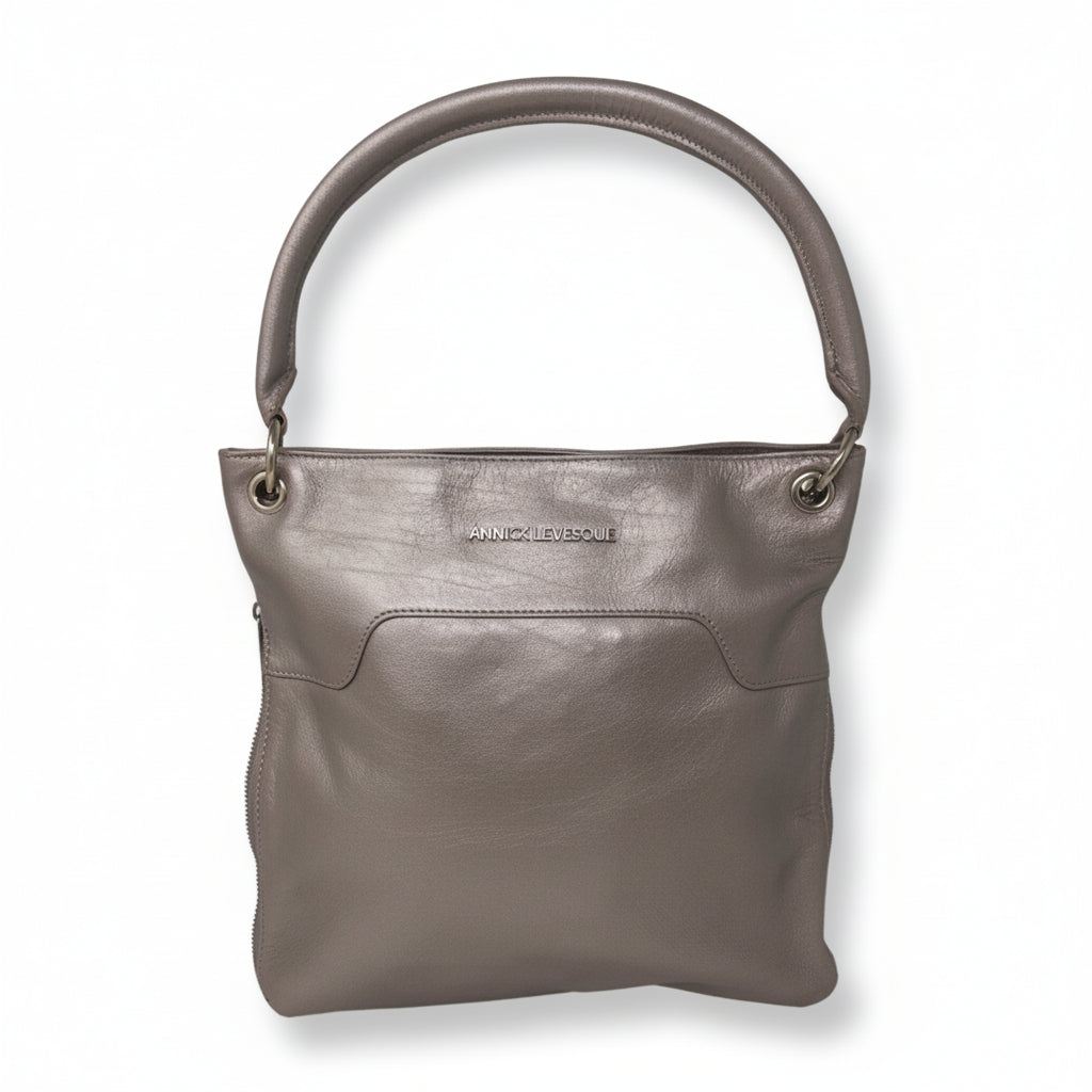 Beaded Leather Handbag, Amélie